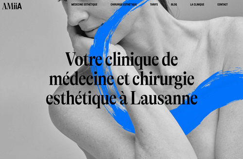 Site Amiia Clinique : Médecine & Chirurgie Esthétique